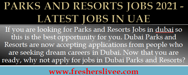 Parks and Resorts Jobs