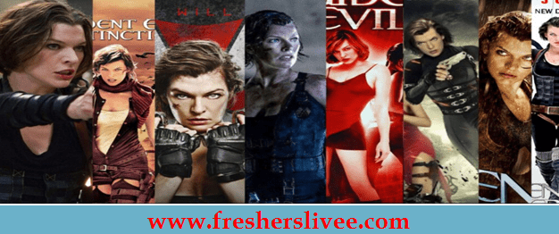 Order of Resident Evil Movies