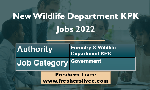 New Wildlife Department KPK Jobs 2022
