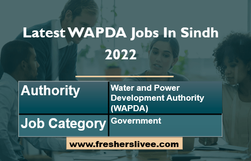 Latest WAPDA Jobs In Sindh 2022