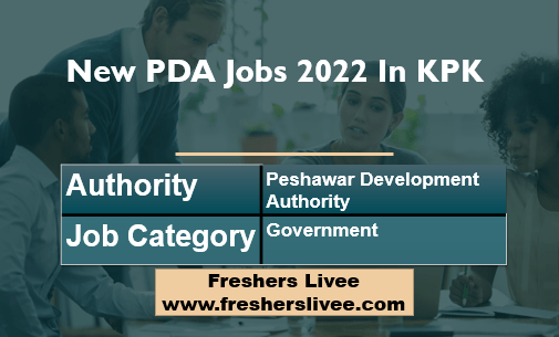 New PDA Jobs 2022 In KPK