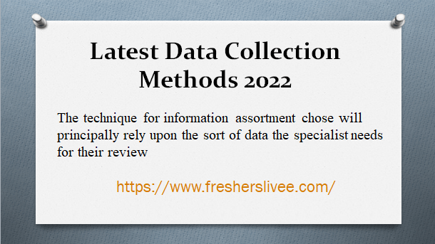 Latest Data Collection Methods 2022