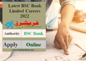 Latest BSC Bank Limited Careers 2022