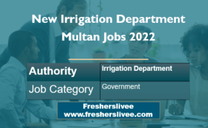 New Irrigation Department Multan Jobs 2022
