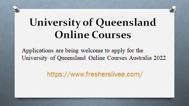 University of Queensland Online Courses