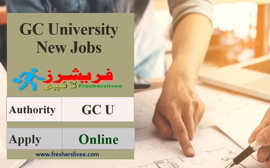 GC University Lahore New Jobs 2022