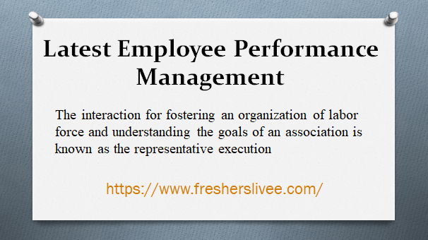 Latest Employee Performance Management
