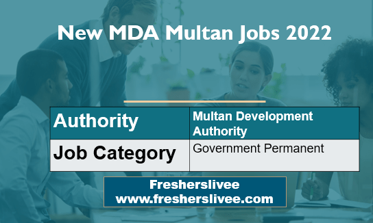 New MDA Multan Jobs 2022