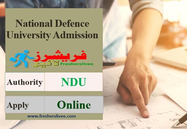 National Defence University Admission 2022