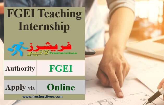 Latest FGEI Teaching Internships 2023