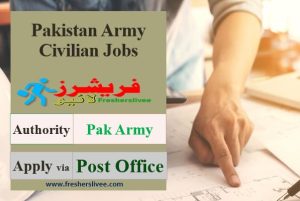 Latest Pakistan Army Civilian Jobs 2023