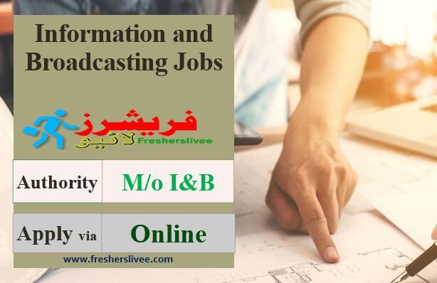 Information And Broadcasting Jobs 2023