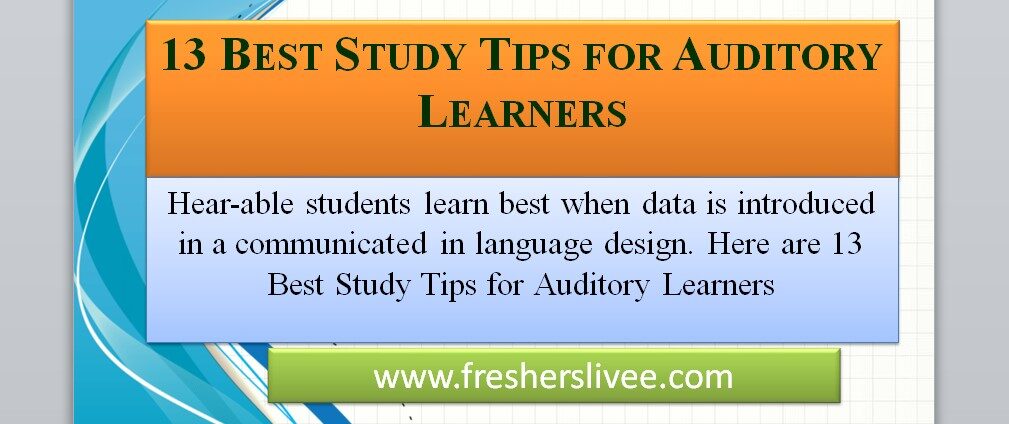 13 Best Study Tips for Auditory Learners
