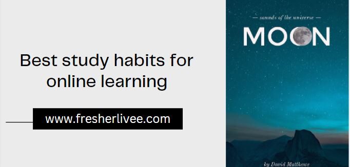 Best study habits for online learning