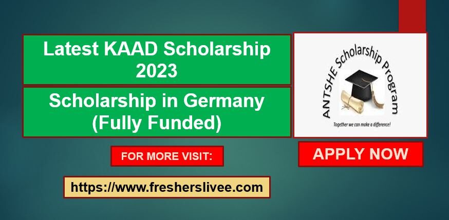 Latest KAAD Scholarship 2023