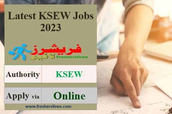Latest KSEW Jobs 2023