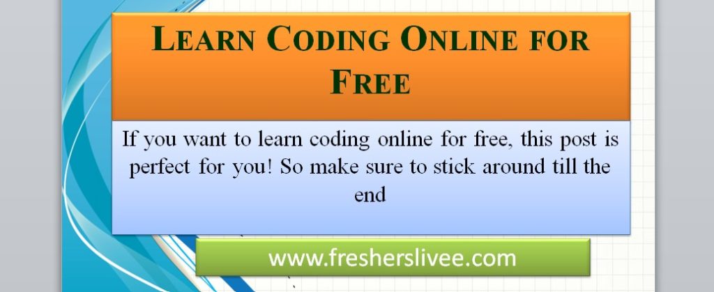 Learn Coding Online for Free