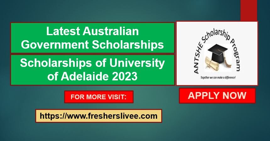 Latest Australian Government Scholarships