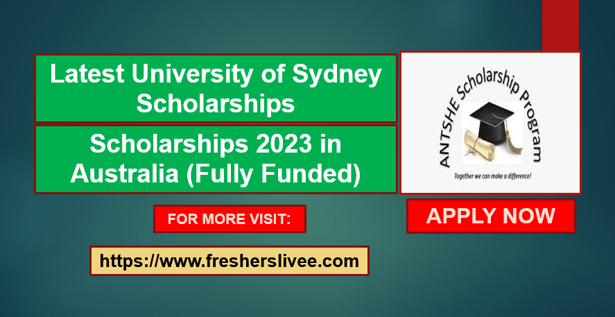 Latest University of Sydney Scholarships