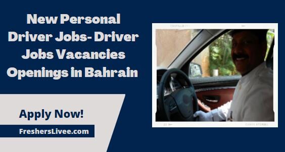 New Personal Driver Jobs 2023