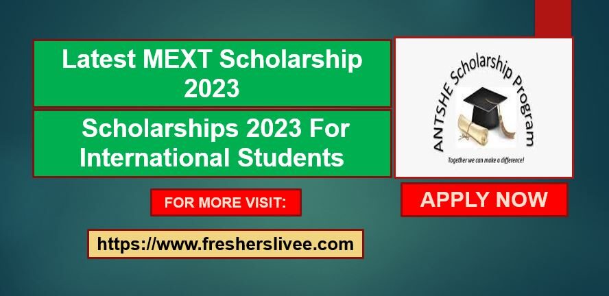 MEXT Scholarship 2023