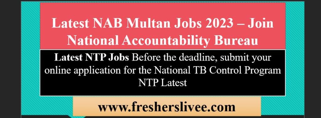 Latest NAB Multan Jobs 
