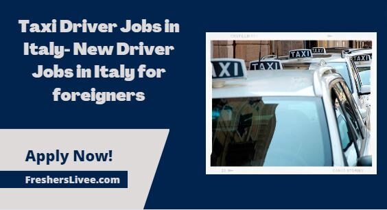 Taxi Driver Jobs in Italy