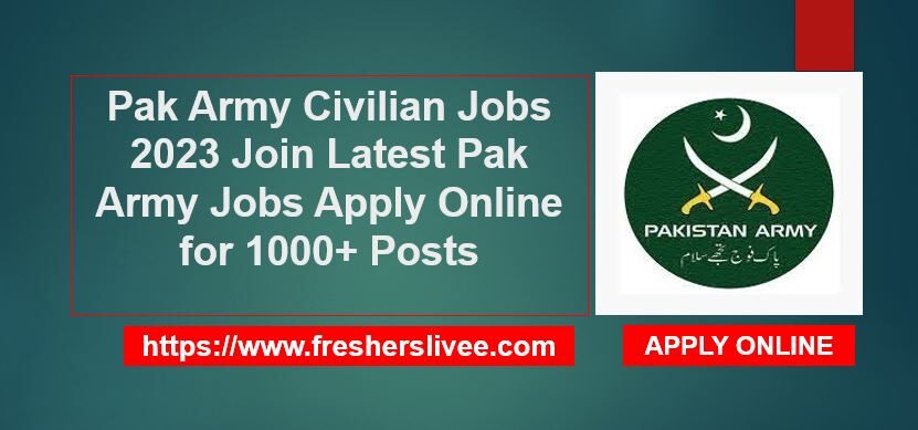 Pak Army Civilian Jobs 2023 