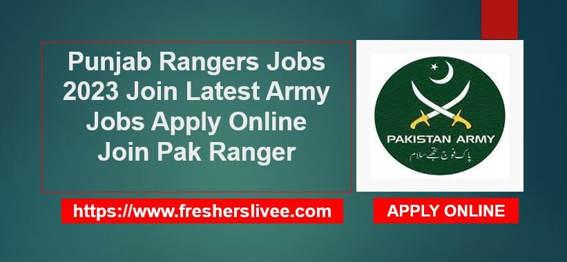 Punjab Rangers Jobs 2023
