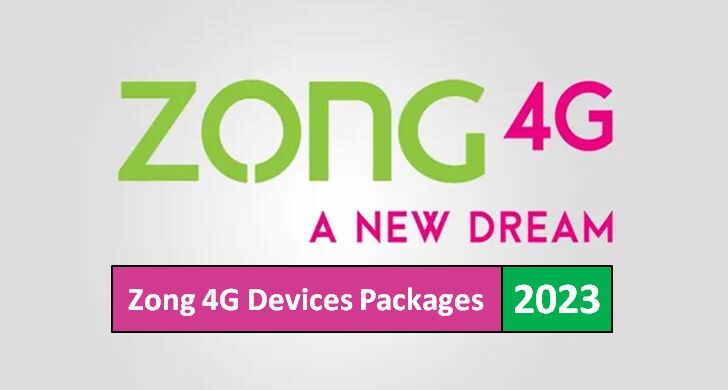 Zong 4G Devices Packages
