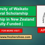 University of Waikato Doctoral Scholarship