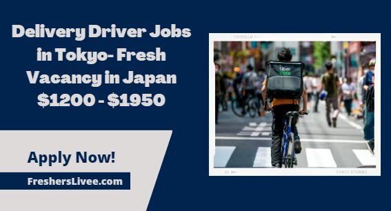 Delivery Driver Jobs in Tokyo
