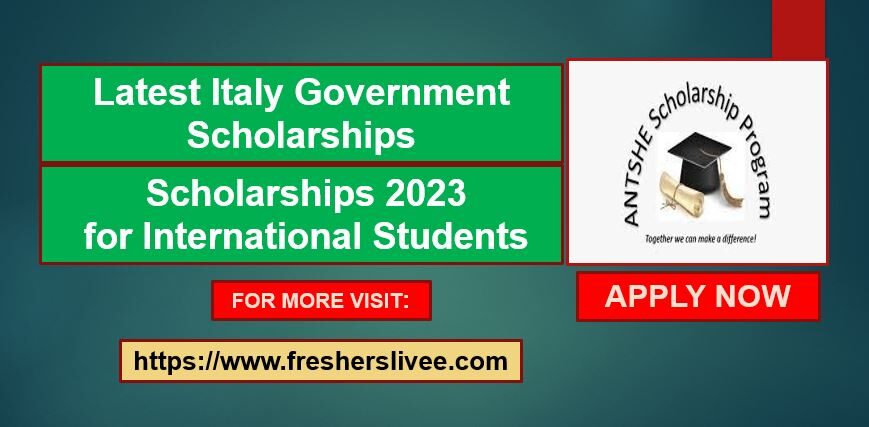 Italy Government Scholarships 