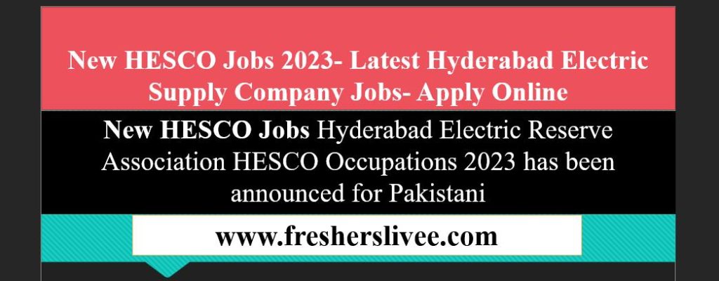 New HESCO Jobs