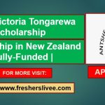 Latest Victoria Tongarewa Scholarship