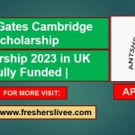 Latest Gates Cambridge Scholarship