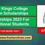 Kings College London Scholarships